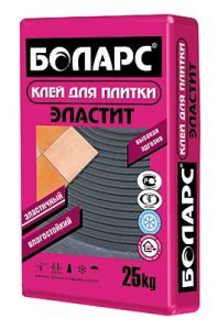 БОЛАРС Клей для плитки ЭЛАСТИТ SuperFlex 25кг ― Оптовая продажа строительных материалов ТД "Одис"