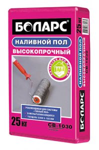 БОЛАРС Пол наливной цементный ВЫСОКОПРОЧНЫЙ СВ-1030, 25кг ― Оптовая продажа строительных материалов ТД "Одис"