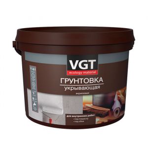 ВГТ Грунтовка ВД-АК-0301 для внутренних работ укрывающая 3кг ― Оптовая продажа строительных материалов ТД "Одис"