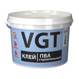 ВГТ Клей ПВА строительный 2,5кг ― Оптовая продажа строительных материалов ТД "Одис"