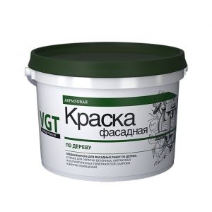 ВГТ Краска ВД-АК-1180 фасадная по дереву 15кг ― Оптовая продажа строительных материалов ТД "Одис"