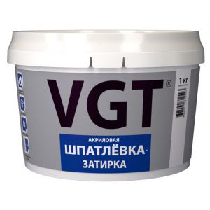 ВГТ Шпатлевка-затирка 1кг ― Оптовая продажа строительных материалов ТД "Одис"