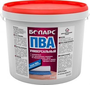 БОЛАРС Клей ПВА универсальный 5кг ― Оптовая продажа строительных материалов ТД "Одис"