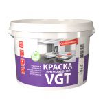 ВГТ Краска ВД-АК-2180 интерьерная влагостойкая белоснежная 3кг