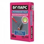 БОЛАРС Пол наливной цементный ВЫСОКОПРОЧНЫЙ СВ-1030, 25кг