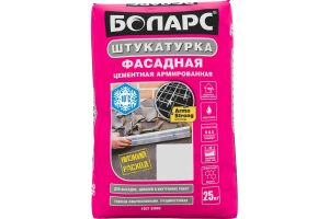 БОЛАРС Штукатурка фасадная морозостойкая 25кг ― Оптовая продажа строительных материалов ТД "Одис"