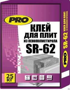 PRO SR-62 Смесь штукатурно-клеевая 25кг ― Оптовая продажа строительных материалов ТД "Одис"