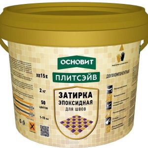ОСНОВИТ Затирка эпоксидная ПЛИТСЭЙВ XE15 Е белый 010, 2кг ― Оптовая продажа строительных материалов ТД "Одис"
