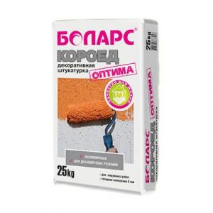 БОЛАРС Штукатурка декоративная белая КОРОЕД ОПТИМА 25кг ― Оптовая продажа строительных материалов ТД "Одис"