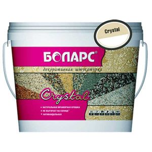 БОЛАРС Штукатурка декоративная CRYSTAL (мелкозернистая 1,5мм) №1910, 25кг ― Оптовая продажа строительных материалов ТД "Одис"