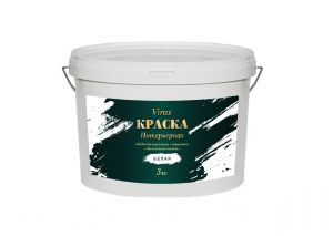 VIROX Краска акриловая водно-дисперсионная интерьерная белая 3кг  ― Оптовая продажа строительных материалов ТД "Одис"