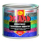 НБХ Эмаль с молотковым эффектом серебристо-голубая 0,5л