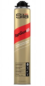 SILA PRO TopGun 65 winter, Пена монтажная профессиональная 875мл  ― Оптовая продажа строительных материалов ТД "Одис"