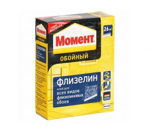 МОМЕНТ Клей для флизелиновых обоев Флизелин 200гр ― Оптовая продажа строительных материалов ТД "Одис"