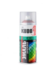 KUDO САТИН Краска аэрозольная акриловая KU-0A5002, 520мл RAL 5002 синяя ― Оптовая продажа строительных материалов ТД "Одис"