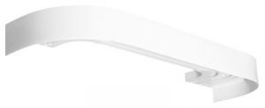 Карниз потолочный Галант с поворотом 3-х рядный с пластиковой  планкой орех 3,6м ― Оптовая продажа строительных материалов ТД "Одис"