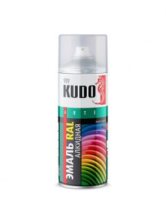 KUDO Краска аэрозольная KU-07035, 520мл RAL 7035 светло-серый ― Оптовая продажа строительных материалов ТД "Одис"