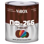 VIROX Эмаль ПФ-266 СТАНДАРТ красно-коричневая 0,9кг